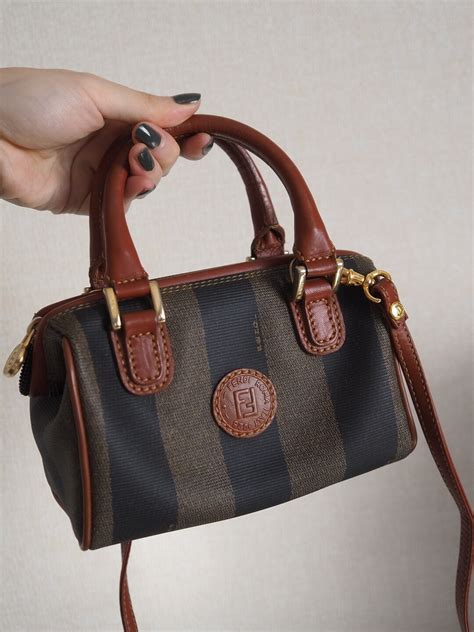 fendi mini boston bag vintage|boston handbags vs shoulder.